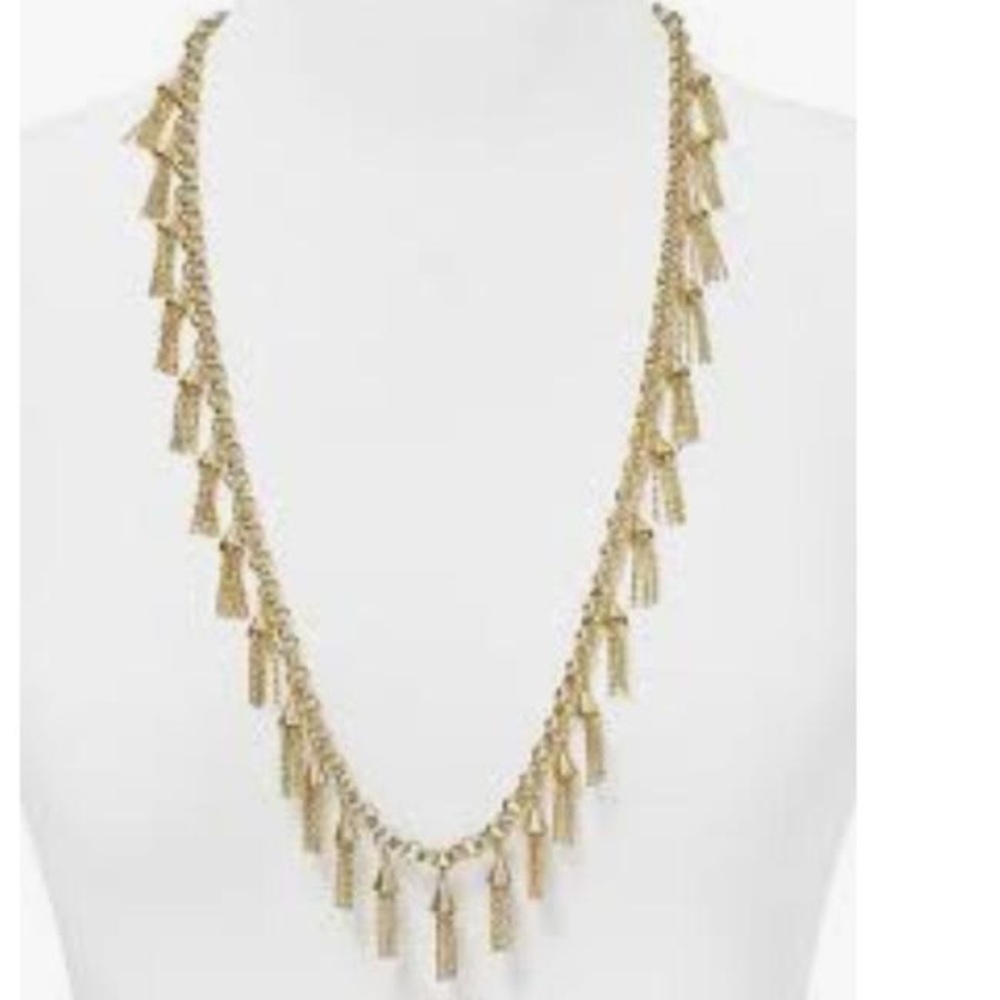 Kendra Scott Gold Finley necklace